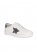 Venus Lace-Up Star Sneakers in Grey & White