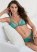 Venus Teal CUTOUT BRA AND PANTY SET