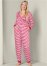 Venus Red & White STRIPED ONESIE