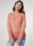 Venus Plus Size Chenille Sweater in Pink Multi