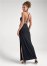 Venus Embellished Cutout Gown - Black