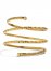 Venus Etched Metal Upper Arm Band in Gold