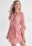 Venus Pink Multi RUFFLE SLEEP ROBE