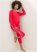 Venus Red Multi LONG SLEEVE PAJAMA SET