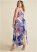 Venus Plus Size Twist Back Maxi Dress