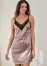 Venus Evening Mauve LACE INSET SLIP