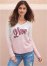 Venus VENUS | Love Sweater in Pink Multi