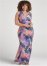 Venus Purple Multi GODDESS GETAWAY MAXI DRESS