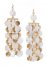 Venus Waterfall Earrings in Beige