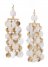 Venus Waterfall Earrings in Beige