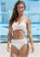 Venus Sally Mid-Rise Bottom Bikini - Pearl White