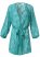 Venus Teal ALLOVER LACE ROBE