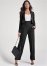 Venus Cropped Blazer Suit Set in Black