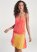 Venus Casual Tank Dress - Orange Multi