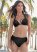 Venus Adjustable Mid-Rise Bottom Bikini - Black Beauty