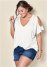 Venus Plus Size Cold-Shoulder V-Neck Top