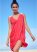Venus Overlay Cover-Up Dress in Sunset Pink