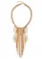 Venus Tassel Beaded Necklace in Gold