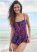 Venus Plus Size Classic Bandeau Tankini Top Bikini - Dream Girl