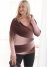 Venus Plus Size Ruched Ombre Top