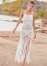 Venus Crochet Cover-Up Dress in White