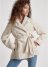 Venus Reversible Faux-Sherpa Coat in Cream