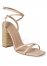 Venus Lori Block Heel Sandals in Nude