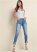 Venus Medium Wash TRIANGLE HEM JEANS