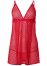 Venus Red HEART MESH BABYDOLL