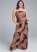 Venus Plus Size Strapless Maxi Dress