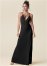 Venus Strappy Maxi Dress - Black