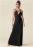 Venus Strappy Maxi Dress - Black