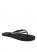 Venus Rhinestone Flip-Flop Sandals in Black