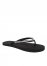 Venus Rhinestone Flip-Flop Sandals in Black