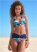 Venus Fierce Triangle Bikini Top Bikini - Midnight Leaf