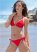 Venus Enhancer Push-Up Triangle Top Bikini - Red Hot