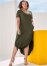 Venus Olive CASUAL T-SHIRT MAXI DRESS