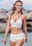 Venus Adjustable Side Swim Short Bikini - Pearl White