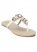 Venus Multi Color Stone Sandals in White