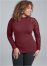 Venus Plus Size Seamless Mock-Neck Top