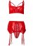 Venus Red STRAPPY BRA SET