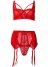 Venus Red STRAPPY BRA SET