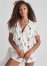 Venus Ivory Multi Short Sleeve Pajama Set
