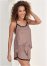 Venus Evening Mauve & Gold TWILIGHT PAJAMA SET