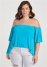 Venus Plus Size Off-The-Shoulder Top