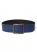 Venus Wide Buckle Square Belt in Navy