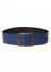 Venus Wide Buckle Square Belt in Navy