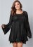 Venus Plus Size Boho Sweater Dress