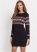 Venus Plus Size Printed Sweater Dress