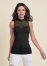 Venus Sleeveless Seamless Top in Black